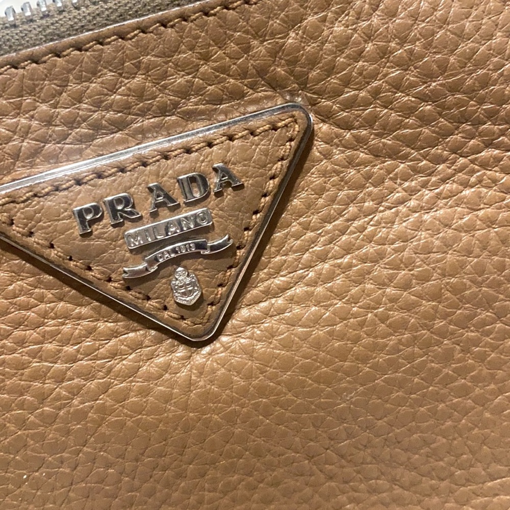 Authentic Prada Leather Wristlet
